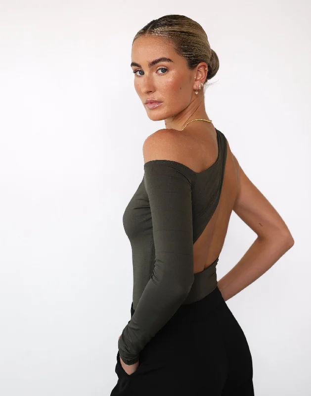 Nico Bodysuit (Burnt Olive)